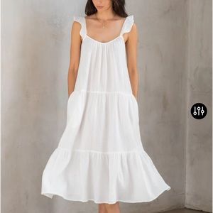 Love Always Ruffled Maxi Dress